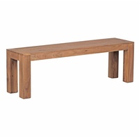KADIMA DESIGN Sitzbank Landhaus-Stil: Massivholz Akazie/Sheesham, 120/140/160/180x45 cm 200/250