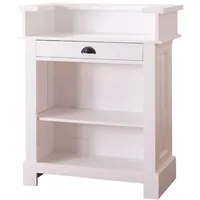 Casa Padrino Landhausstil Theke Weiß 90 x 51 x