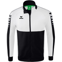 Erima Six Wings Worker Jacke, schwarz, M