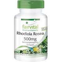 Fairvital | Rhodiola Rosea Kapseln 500mg - 120 Kapseln