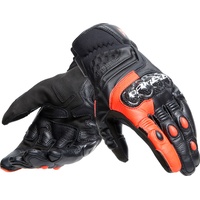 Dainese Carbon 4 Short Gloves, Kurze Motorradhandschuhe aus Leder,
