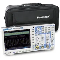 Peaktech 1362 – Digital-Speicher-Oszilloskop, 200 MHz 2 Kanäle, "All-in-One"