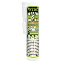 Petec Kleben & Dichten Montagekleber grau (290 ml) aushärtend