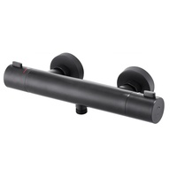 Primaster Thermostatarmatur Prag schwarz matt mit Verbrennungsschutz