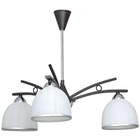 Licht-Erlebnisse Deckenlampe in Schwarz Weiß Chrom | Gr.: onesize