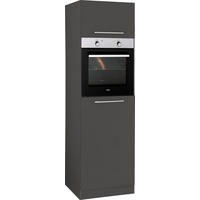 WIHO KÜCHEN Backofen/Kühlumbauschrank »Unna«, 60 cm breit grau