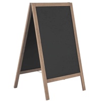 Update displays Kundenstopper Economy Outdoor braun 47,0 x 66,0