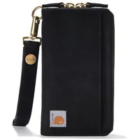 CARHARTT Nylon Duck Lay-Flat Clutch Portemonnaie schwarz