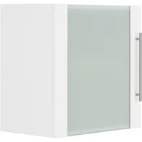 WIHO KÜCHEN Glashängeschrank »Unna«, Front mit Glaseinsatz weiß