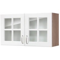 WIHO KÜCHEN Glashängeschrank »Tilda« weiß