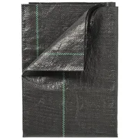 Versele-Laga Nature Unkrautschutz-Bodenplane 2x10 m Schwarz