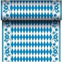 Papstar Tischläufer ROYAL Collection 88159 blau, weiß 40,0 cm