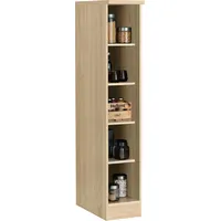 Kochstation Küchenregal KOCHSTATION "KS-Samos", braun (eiche sonoma), B:30cm H:165cm
