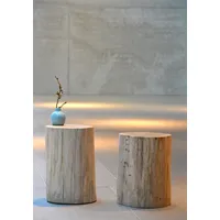 JAN KURTZ Block Hocker rund