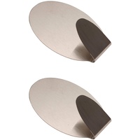 BGS Diy 88232 | Edelstahl-Klebehaken | 45 x 70