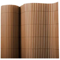 Casa pura PVC Sichtschutzzaun 150 x 300 cm Braun