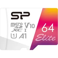 Silicon Power Elite R100 microSDXC 64GB Kit, UHS-I U1,