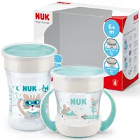 NUK Magic Cup & Mini Magic Cup Trinklernbecher, Duo-Set