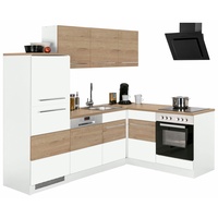 Kochstation Winkelküche »KS-Trient«, Stellbreite 230x170 cm, wahlweise mit E-Geräten,