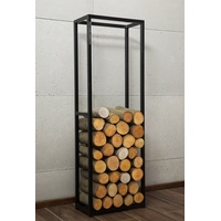 Cook King CookKing 333232 Kaminholzregal „CORNEL“ 150x50x20cm - Schwarz