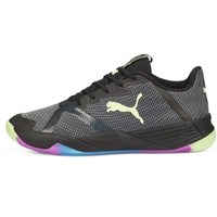 Puma Accelerate Turbo Nitro II Hallenturnschuh, Black-Fizzy Light-Ocean Dive-Festival