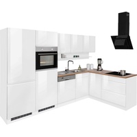 Kochstation Küche »KS-Virginia«, Stellbreite 290/180 cm, ohne E-Geräte, weiß
