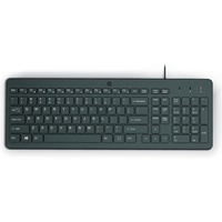 HP 150 Kabelgebundene Tastatur Schwarz