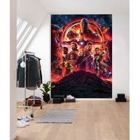 KOMAR Fototapete Avengers Infinity War Movie Poster - Größe