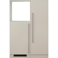 WIHO KÜCHEN Küchenzeile Chicago 110 cm beige