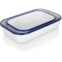 Krüger Auflaufform »Husum« Emaille 2 Stk. tlg. (26+32 cm)