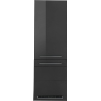 Kochstation Kühlumbauschrank »KS-Wien«, 60 cm breit, 200 cm hoch,