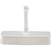 Greemotion Balkon-Schirmständer, Beton, 20kg, weiß