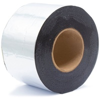 SILISTO Bitumenband Reparaturband alu, 10cm x 10m, wasserdicht, selbstklebend