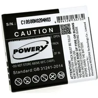 Powery Akku für Panasonic DMC-TZ81