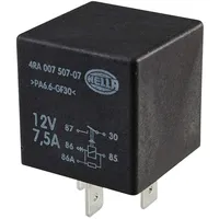 Hella Relais, Arbeitsstrom - 12V - 5-polig - Schaltbild: