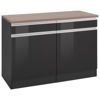 Kochstation Unterschrank »KS-Ohio«, grau
