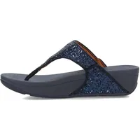 FitFlop Damen LULU Crystal Toe-Post Sandalen, Midnight Navy, 42
