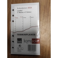 Bsb BSB-Obpacher, Kalender, Kalendarium für Timer ca. A6 2025