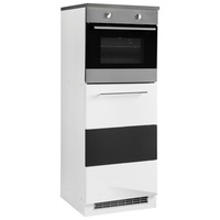 Kochstation Backofen/Kühlumbauschrank »KS-Trient«, 60 cm breit grau
