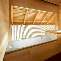 Bette Comodo Rechteck-Badewanne, Einbau, mit seitlichem Überlauf 1642-000PLUS,