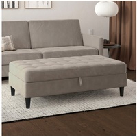Dorel home Presley Samtvelours taupe