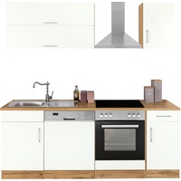 Kochstation Küchenzeile »KS-Colmar«, ohne E-Geräte, Breite 210 cm