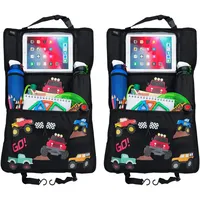 HECKBO Kinder Autositz Rückenlehnenschutz Organizer verstellbarer Tablet Tasche –