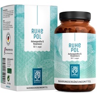 NATURTREU Ruhepol Ashwagandha & Rosenwurz Kapseln 120 St.