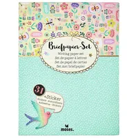 Moses Flowers & Friends Briefpapier-Set