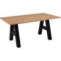 Finori Granada 80A Auszugtisch/ArtisanOak/Schwarz