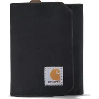 CARHARTT Nylon Duck Trifold Wallets, Nylon-Ente (schwarz), Einheitsgröße