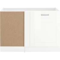 Kochstation Eckunterschrank »KS-Tinnum«, 120 cm breit, MDF-Fronten, Metallgriffe, 1