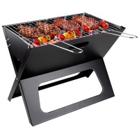 BBQ Collection Tischgrill Holzkohle - Camping-Grill - Faltbarer und