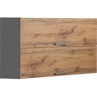Kochstation Klapphängeschrank »KS-Colmar«, 100 cm, mit Metallgriff, für viel